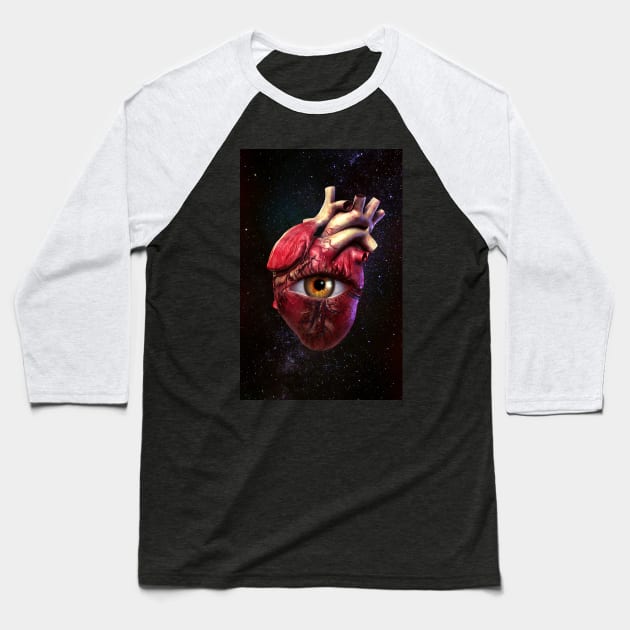 The Heart That Sees Baseball T-Shirt by SeamlessOo